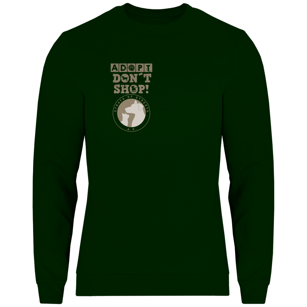 Strays of Streets Adopt Don´t Shop - Sweatshirt für Herren