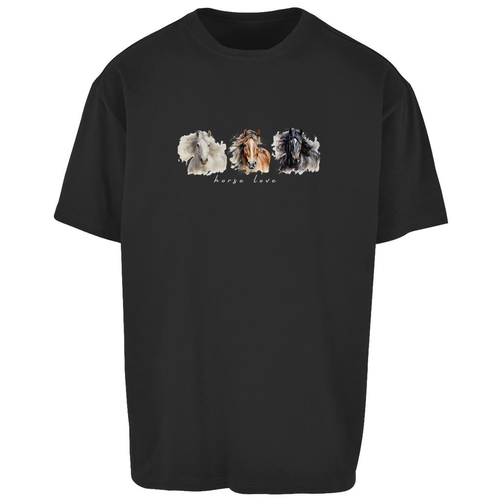 Horse Love - Oversize T-Shirt-Unisex