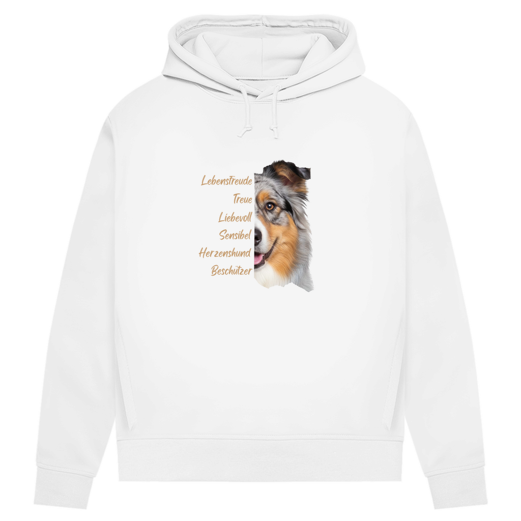 Australian Shepherd - Bio-Hoodie für Damen