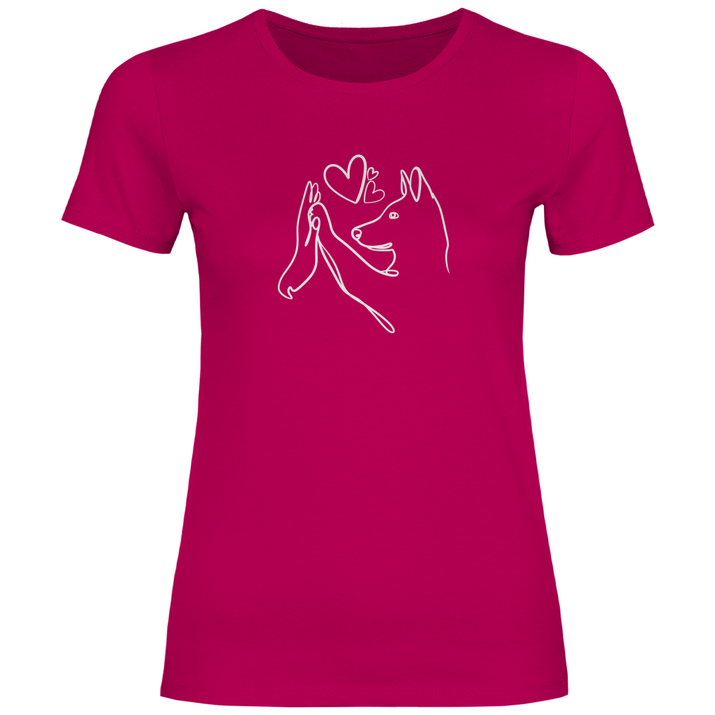 Wahre Liebe Stehohren - T-Shirt für Damen