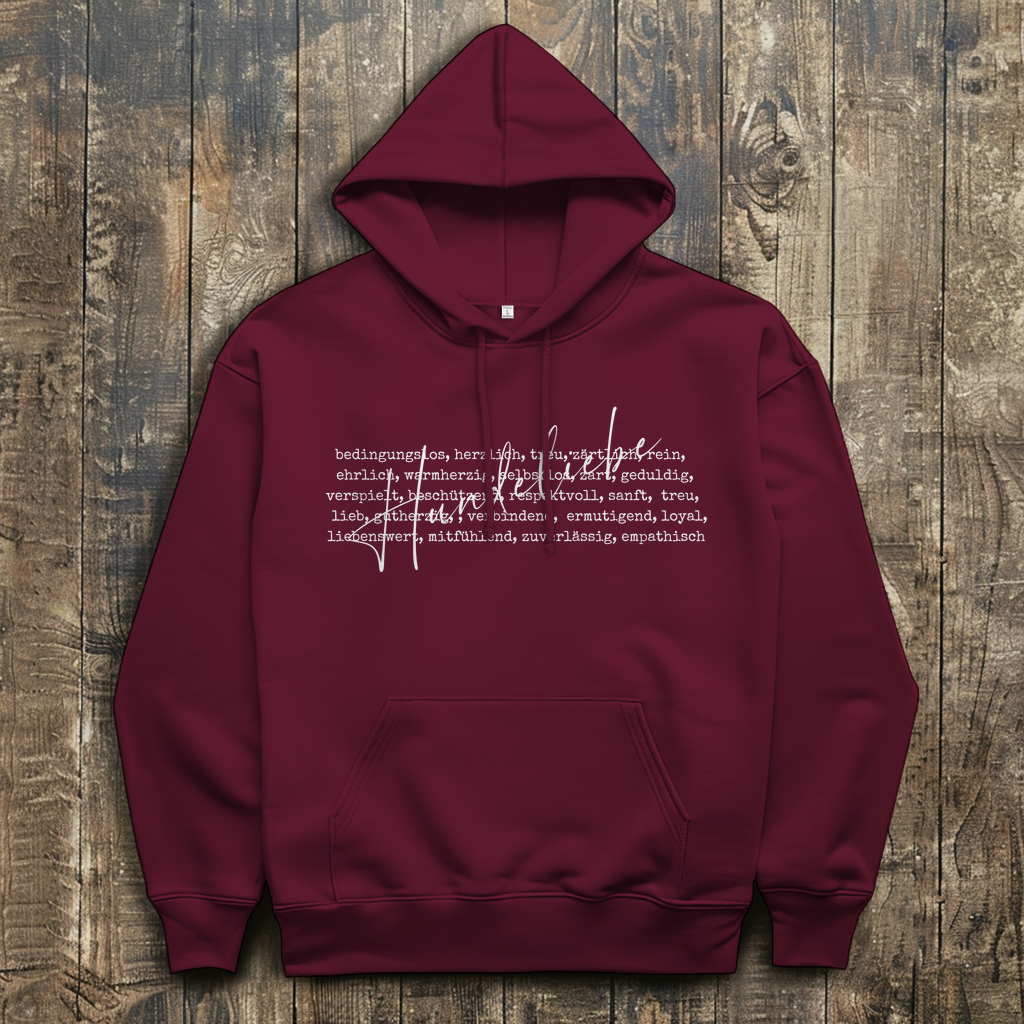 Herren Hoodie Hunde Liebe ist...