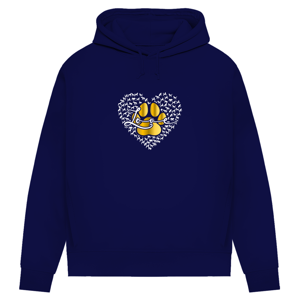Love Dog - Bio-Hoodie für Damen