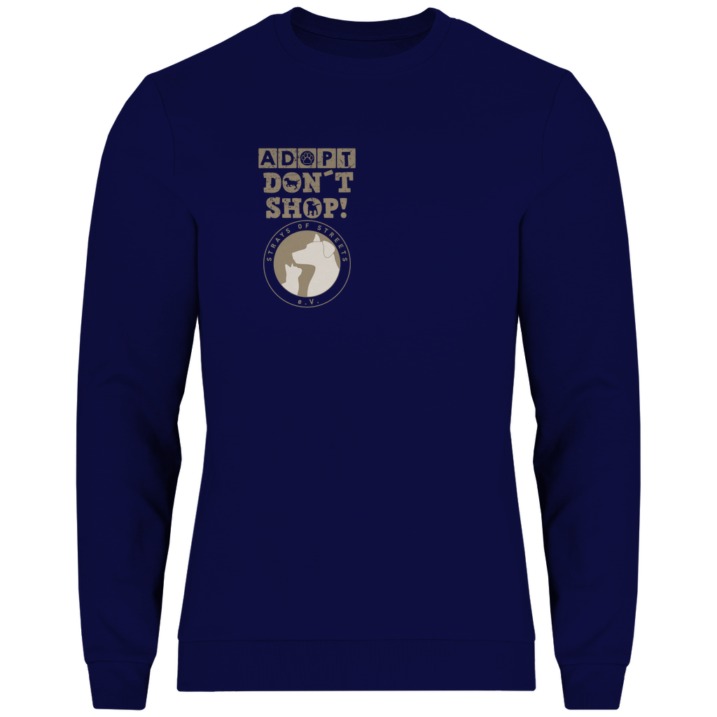 Strays of Streets Adopt Don´t Shop - Sweatshirt für Herren