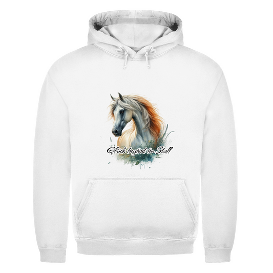 Glück beginnt im Stall - Hoodie Unisex