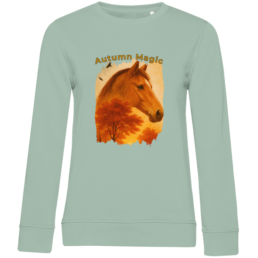 Herbstträume - Bio-Sweatshirt für Damen