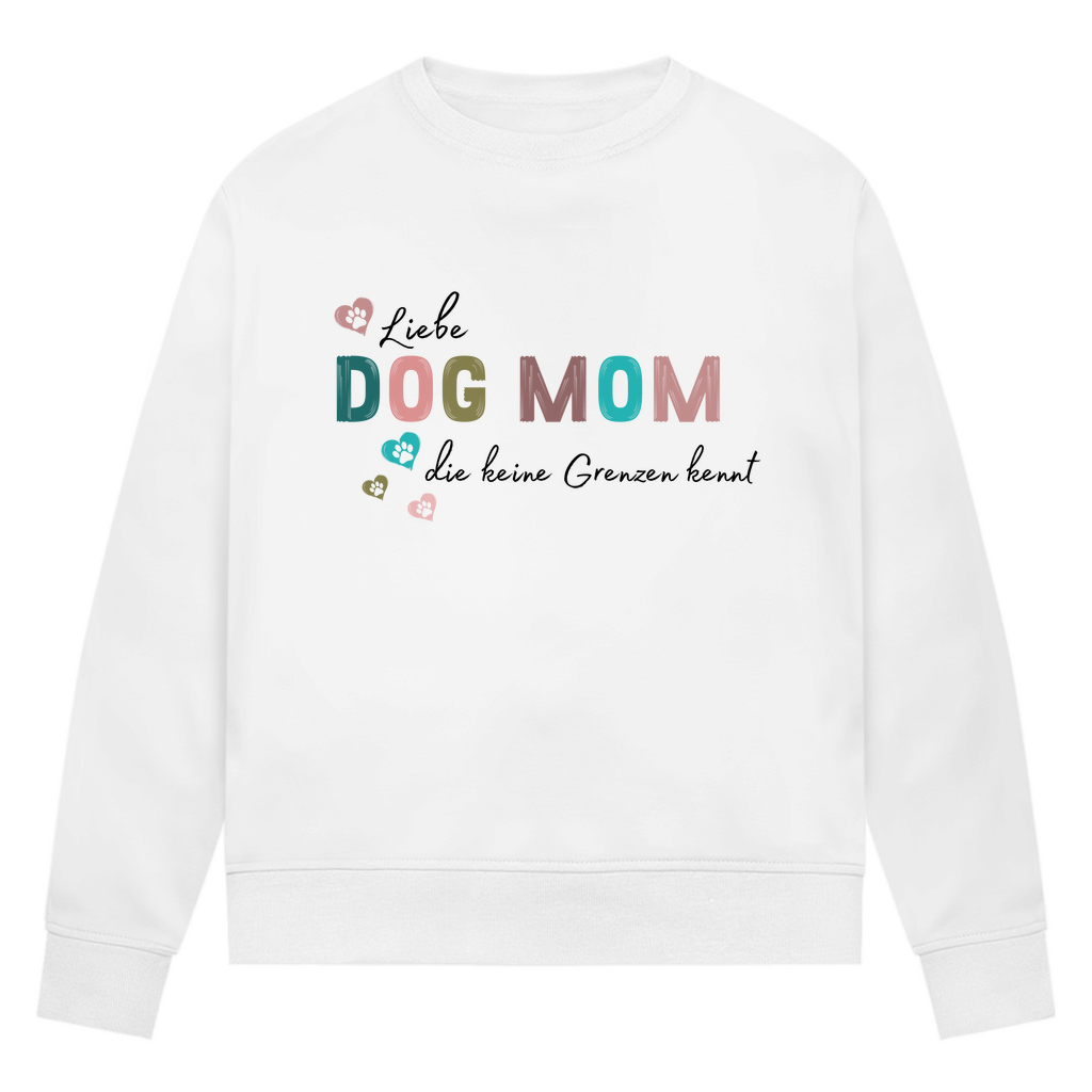 Liebe ohne Grenzen - Bio-Sweatshirt für Damen