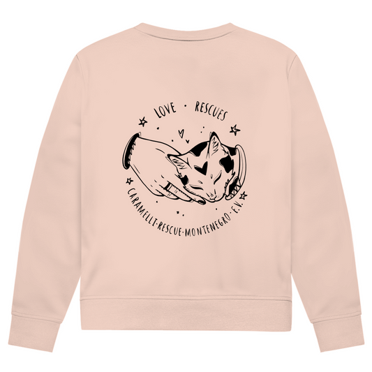 Love Rescues - Unisex Sweatshirt | Caramelli | Beidseitig |Winter Kollektion