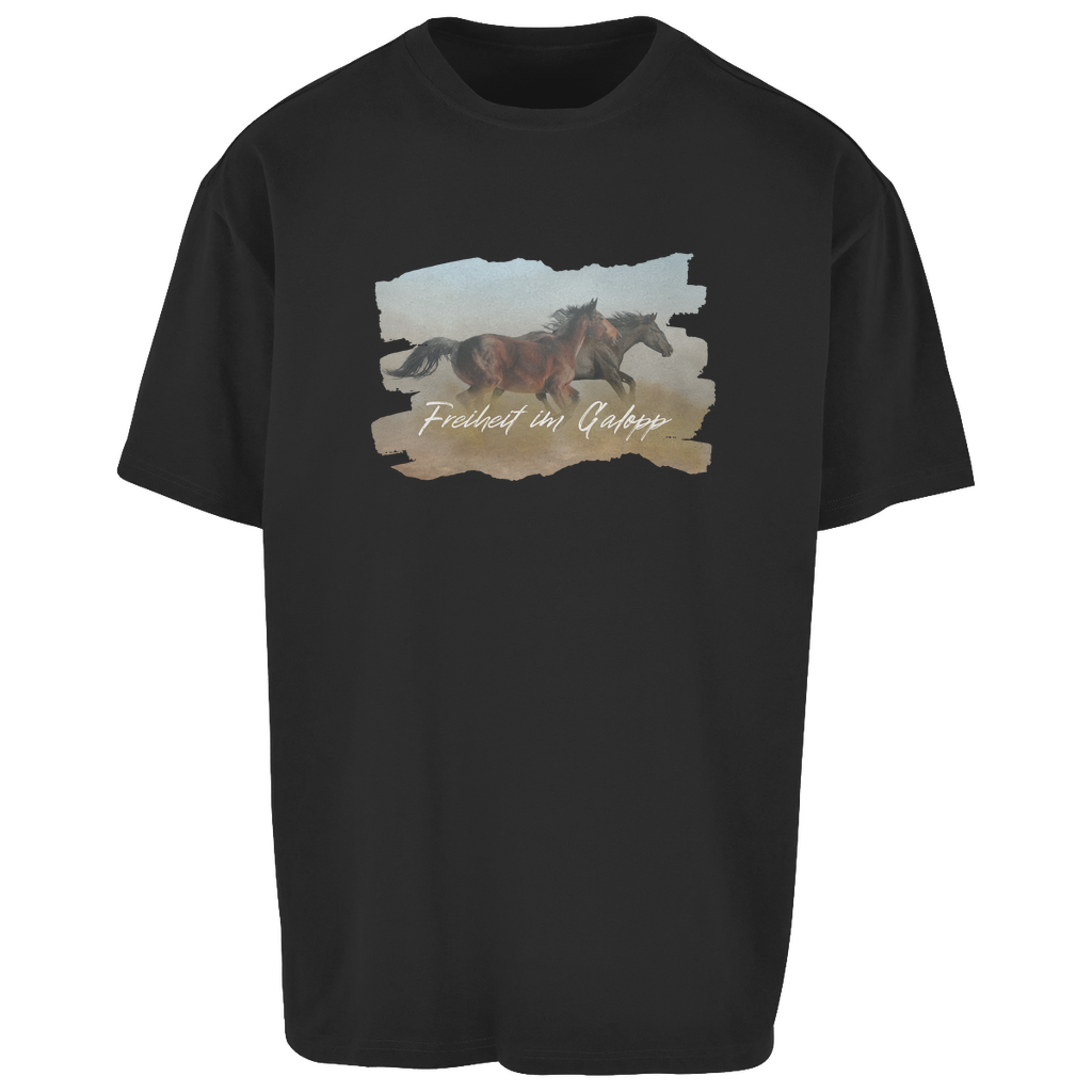 Freiheit im Galopp - Oversize T-Shirt-Unisex