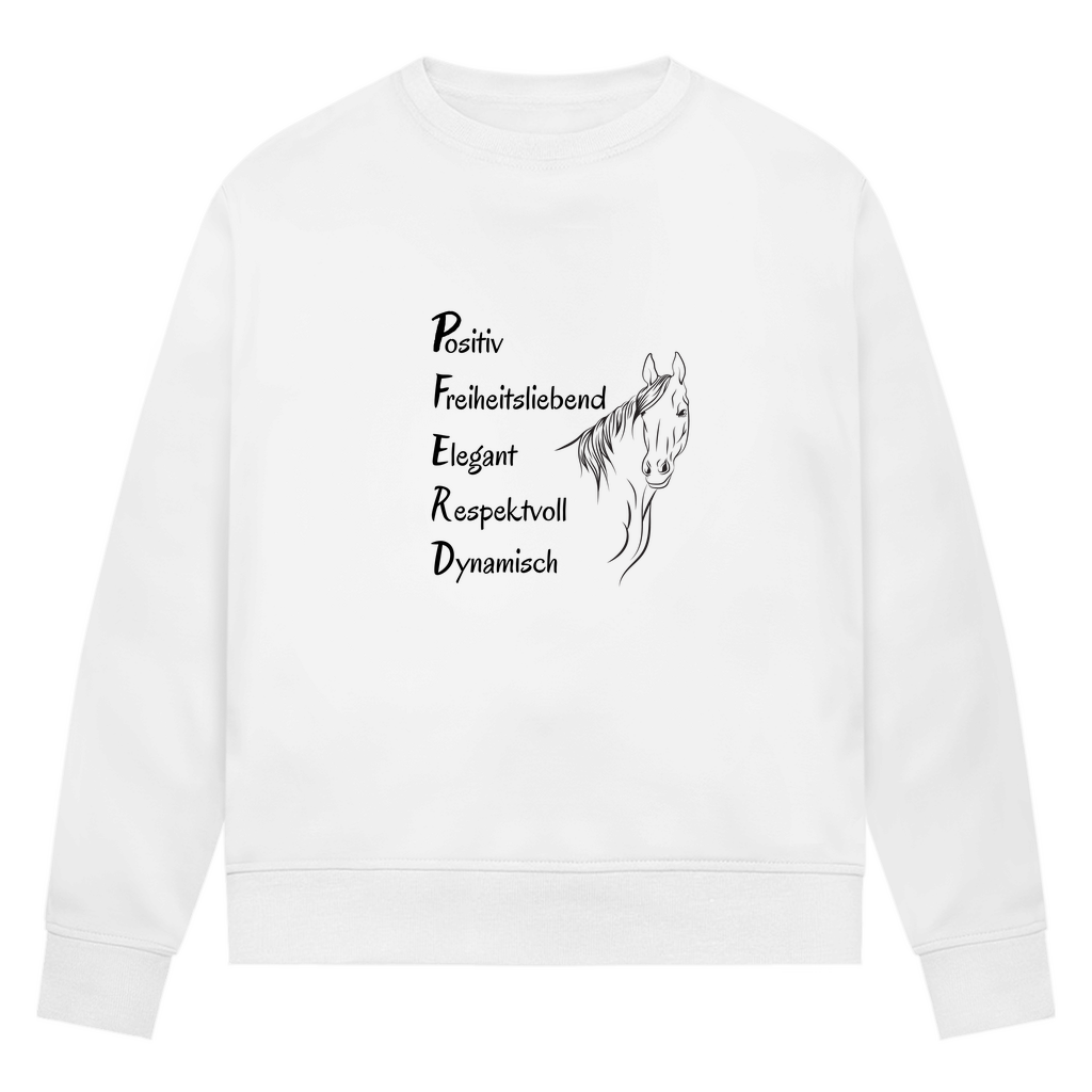 Seelenpferd - Bio-Sweatshirt für Damen