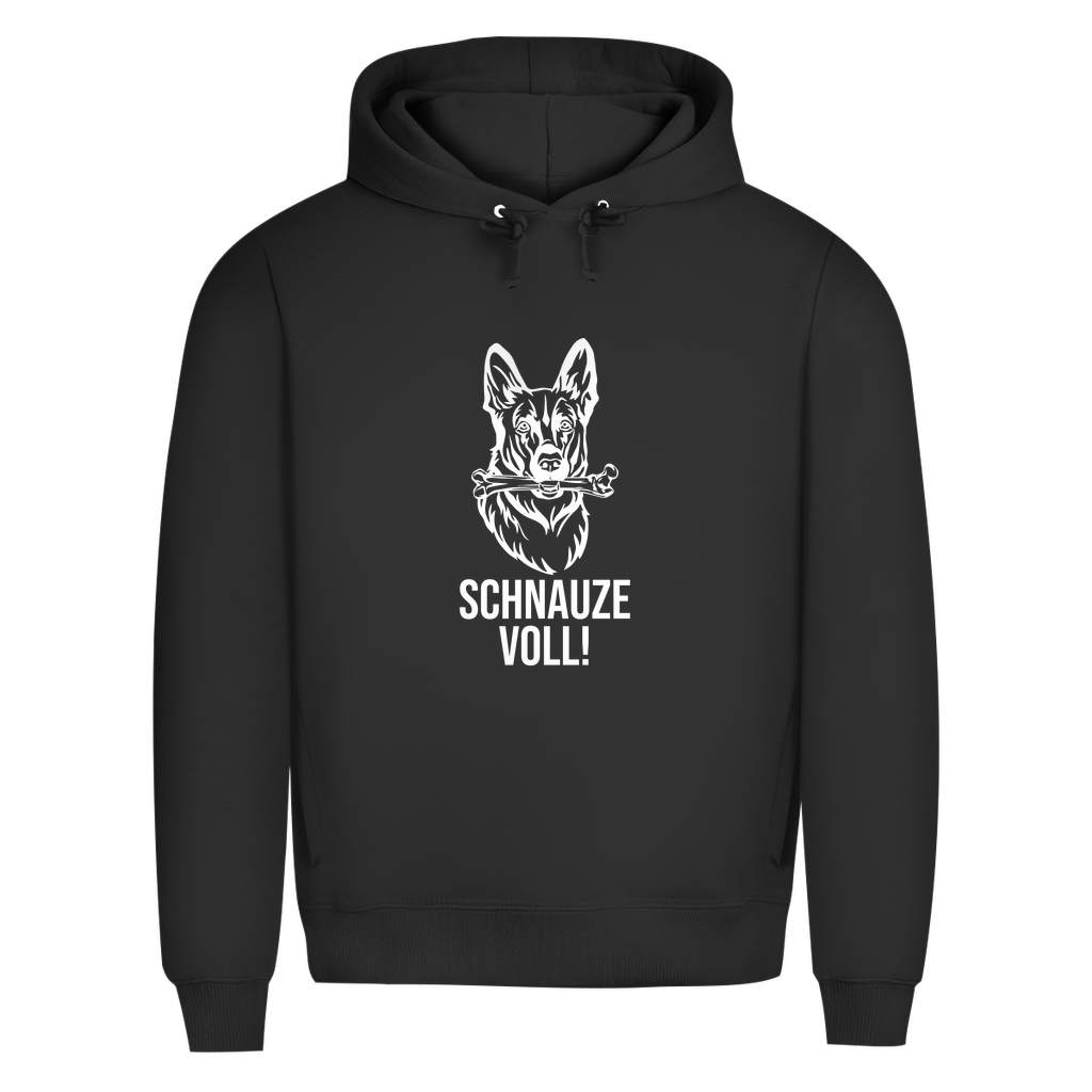 Schnauze Voll - Bio-Hoodie für Herren