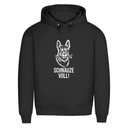 Schnauze Voll - Bio-Hoodie für Herren