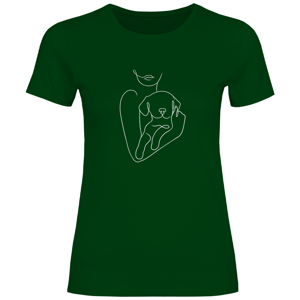 Welpenliebe - T-Shirt für Damen