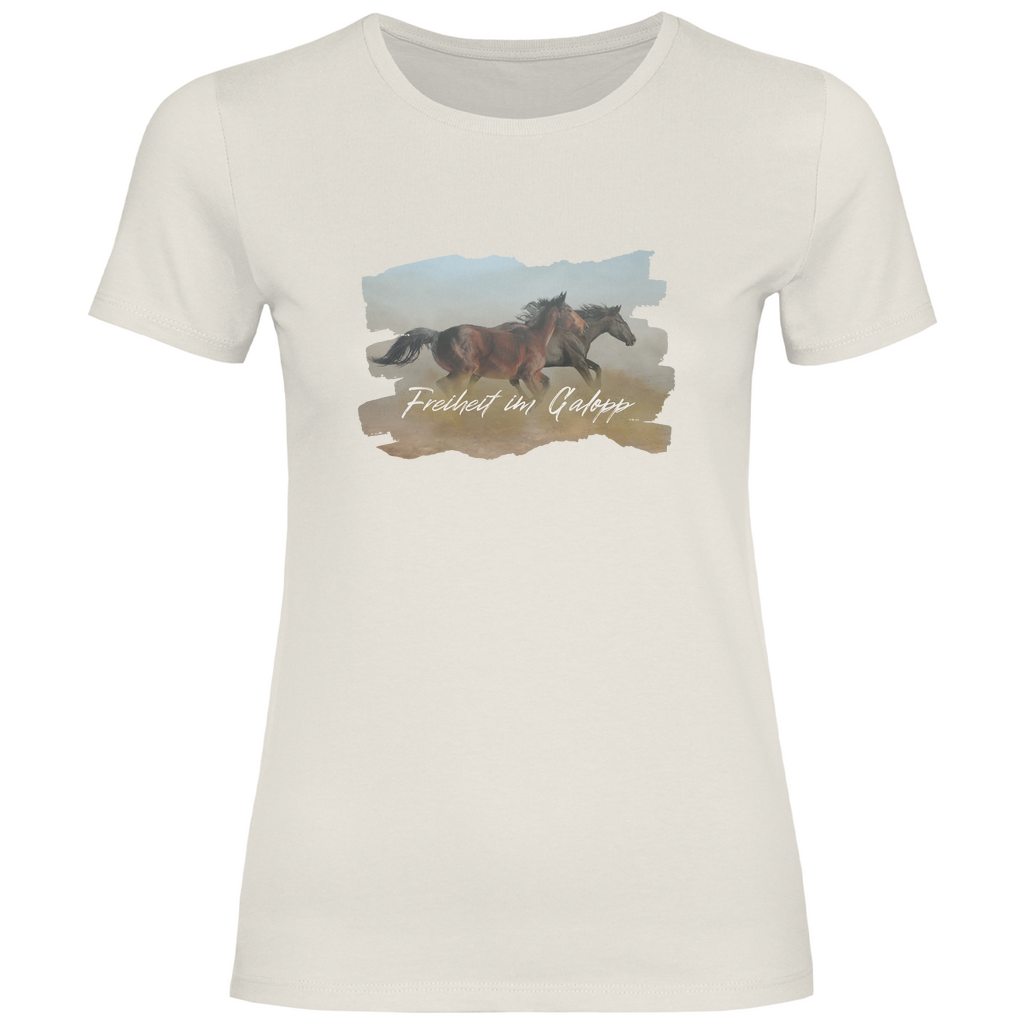 Freiheit im Galopp - T-Shirt für Damen