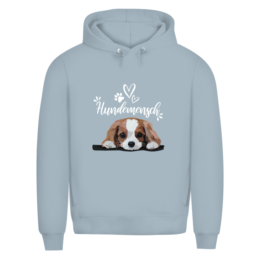 Hundemensch - Bio-Hoodie für Herren