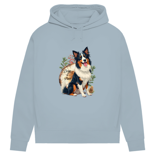Dogs & Pines- Bio-Hoodie für Damen