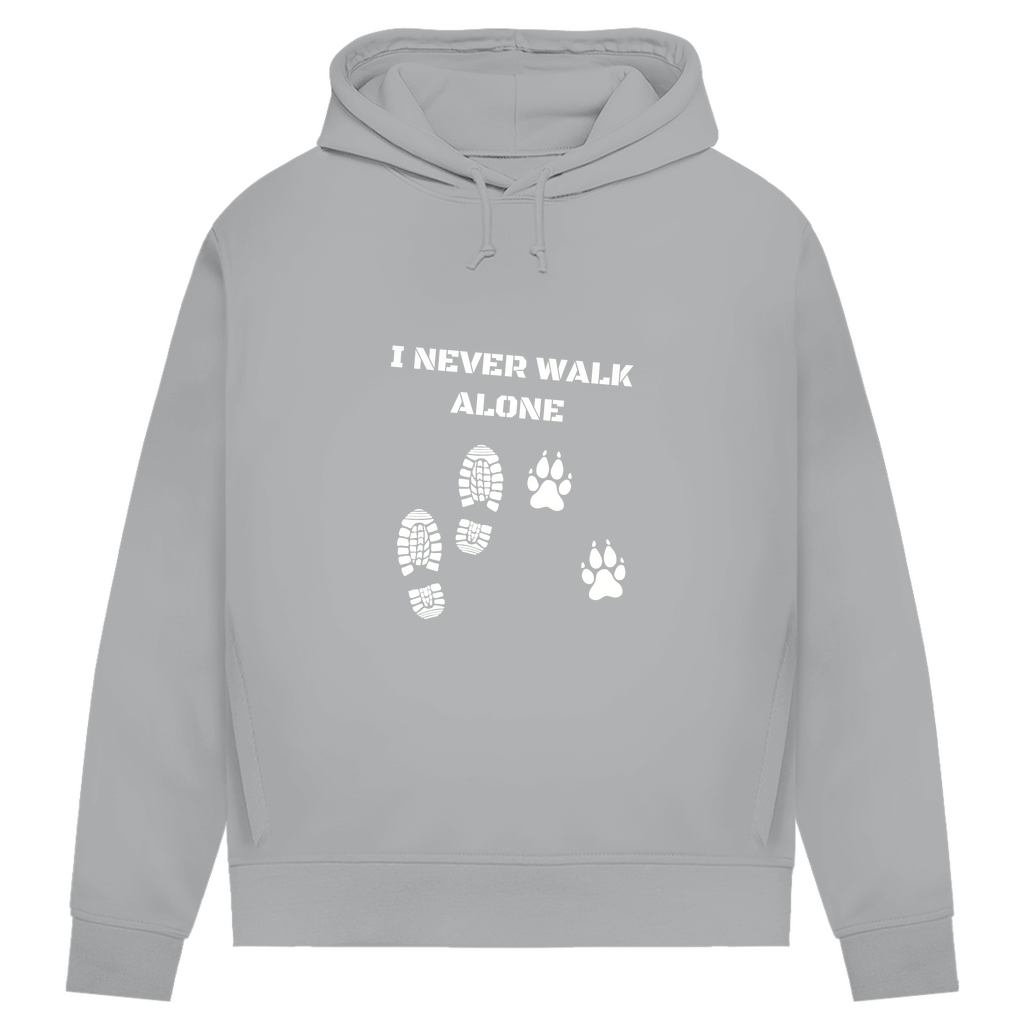 I Never Walk Alone - Bio-Hoodie für Damen