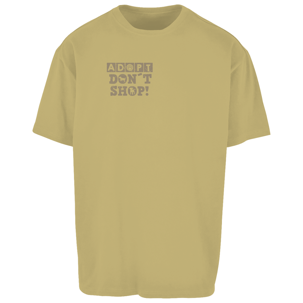 Strays of Streets Adopt Don´t Shop Oversize - Shirt für Damen
