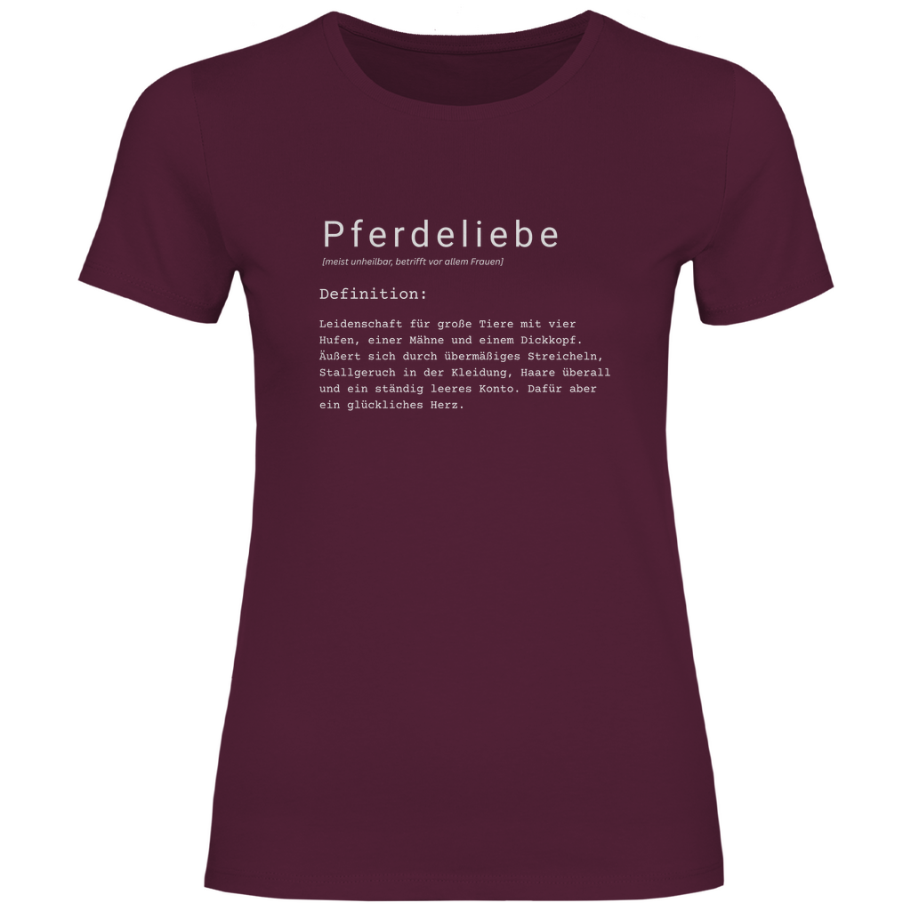 Pferdeliebe - T-Shirt für Damen