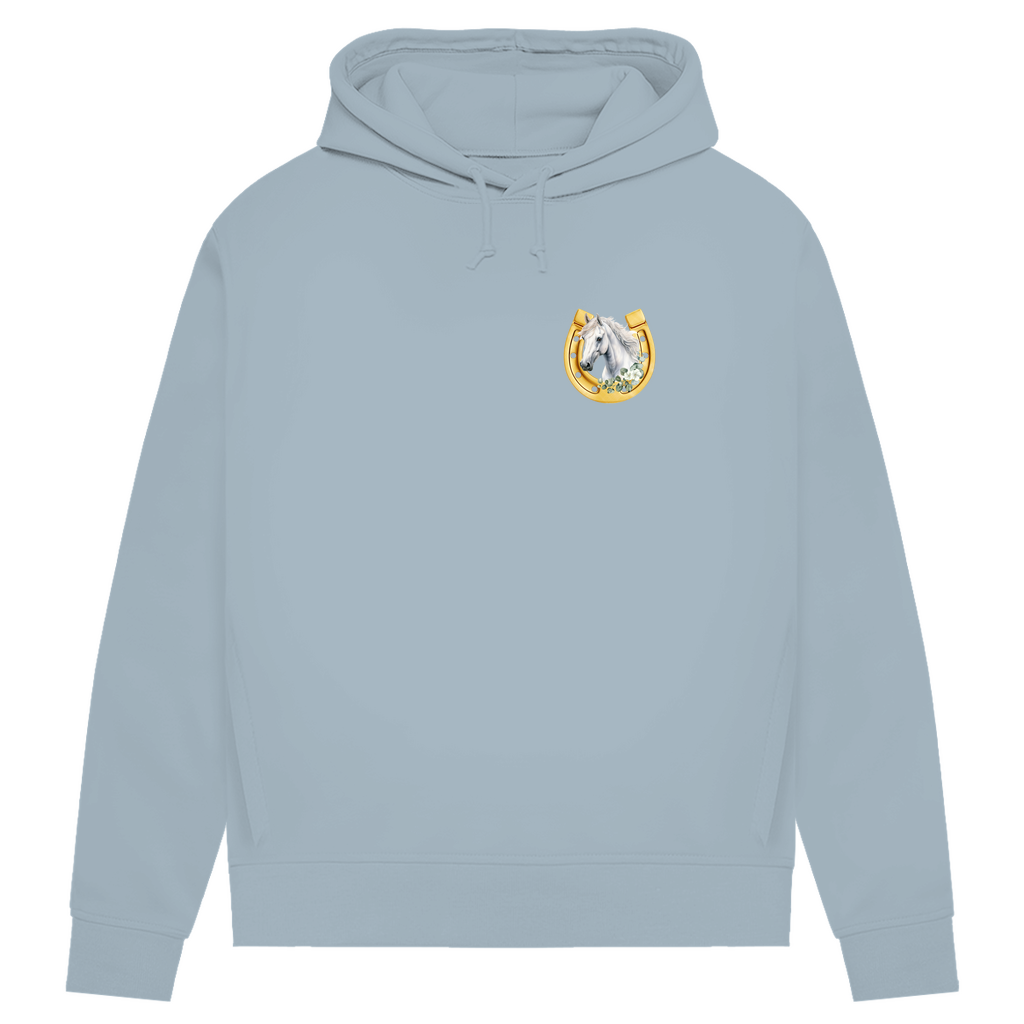 Pferdenliebe - Bio-Hoodie für Damen