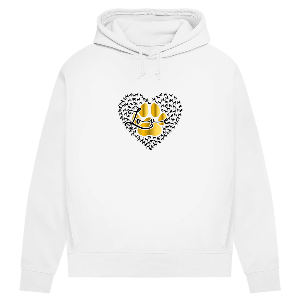 Love Dog - Bio-Hoodie für Damen