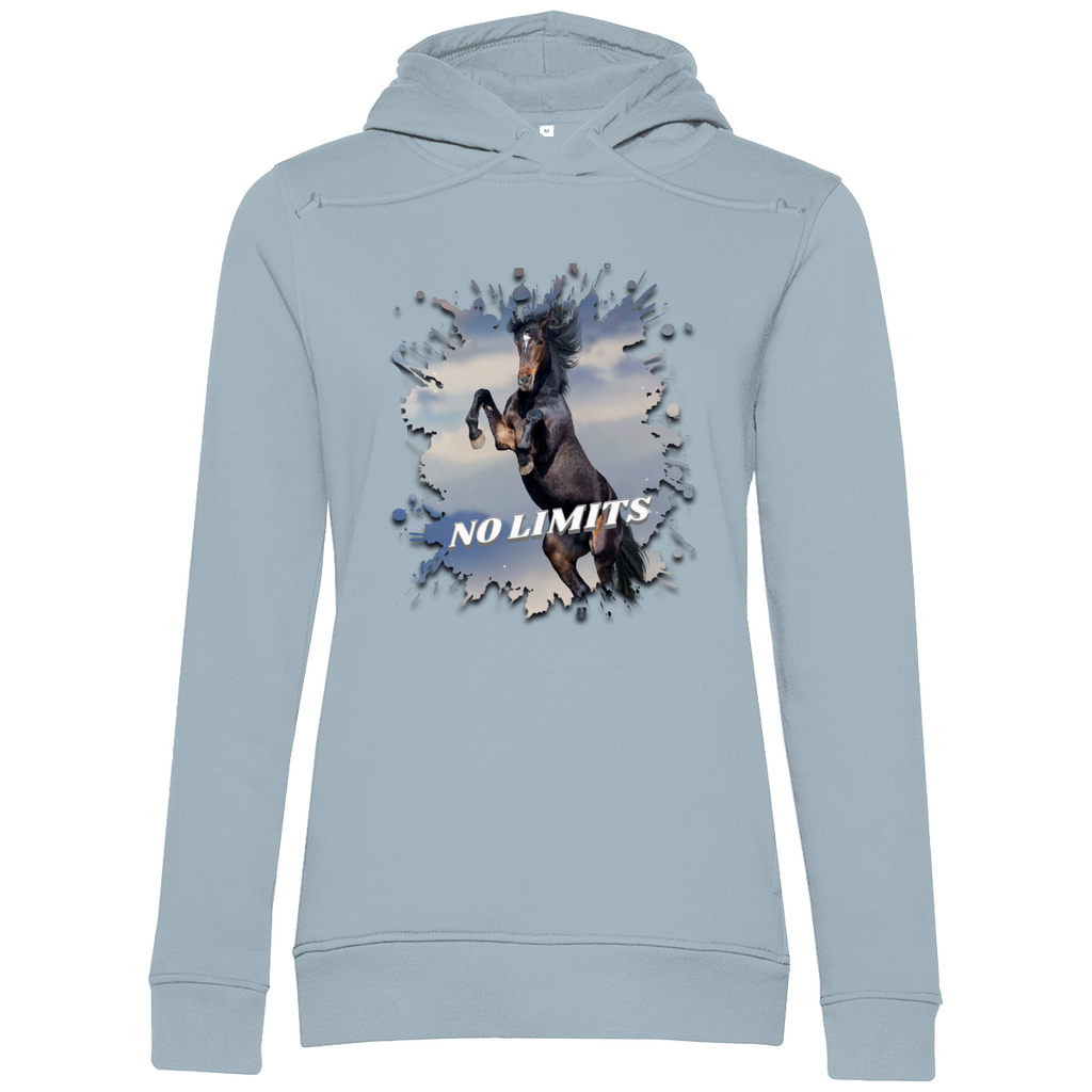 No Limits - Bio-Hoodie für Damen