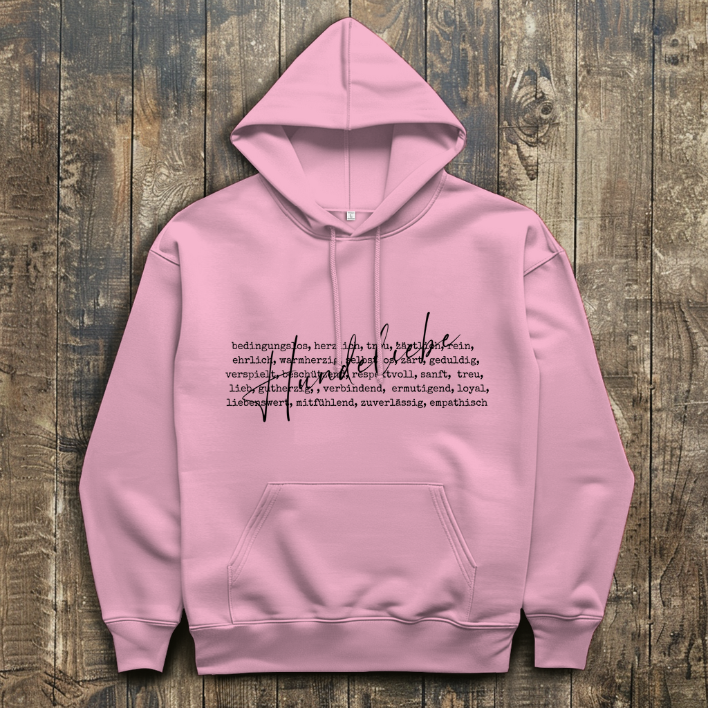Herren Hoodie Hunde Liebe ist...