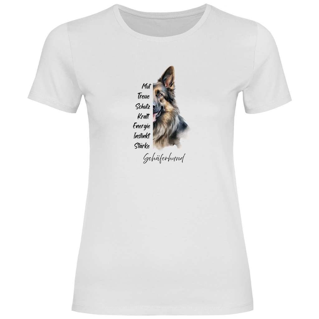 Schäferhund - T-Shirt für Damen