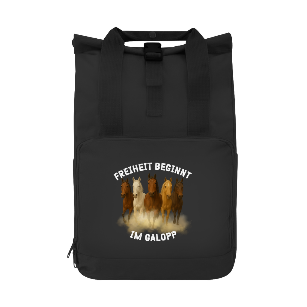 Galopp ist Freiheit - Rucksack