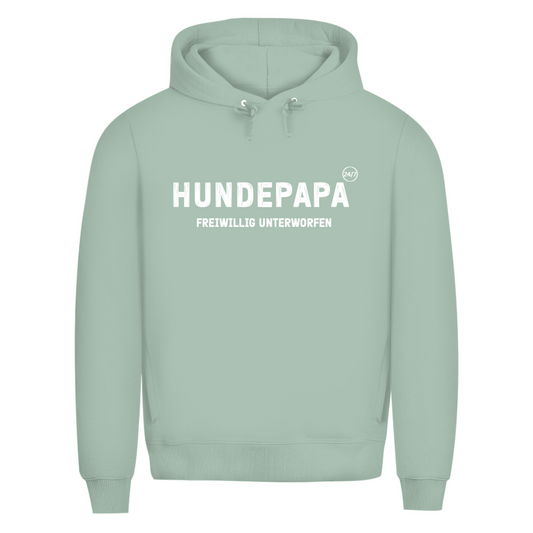 Hundepapa on Tour - Bio-Hoodie für Herren