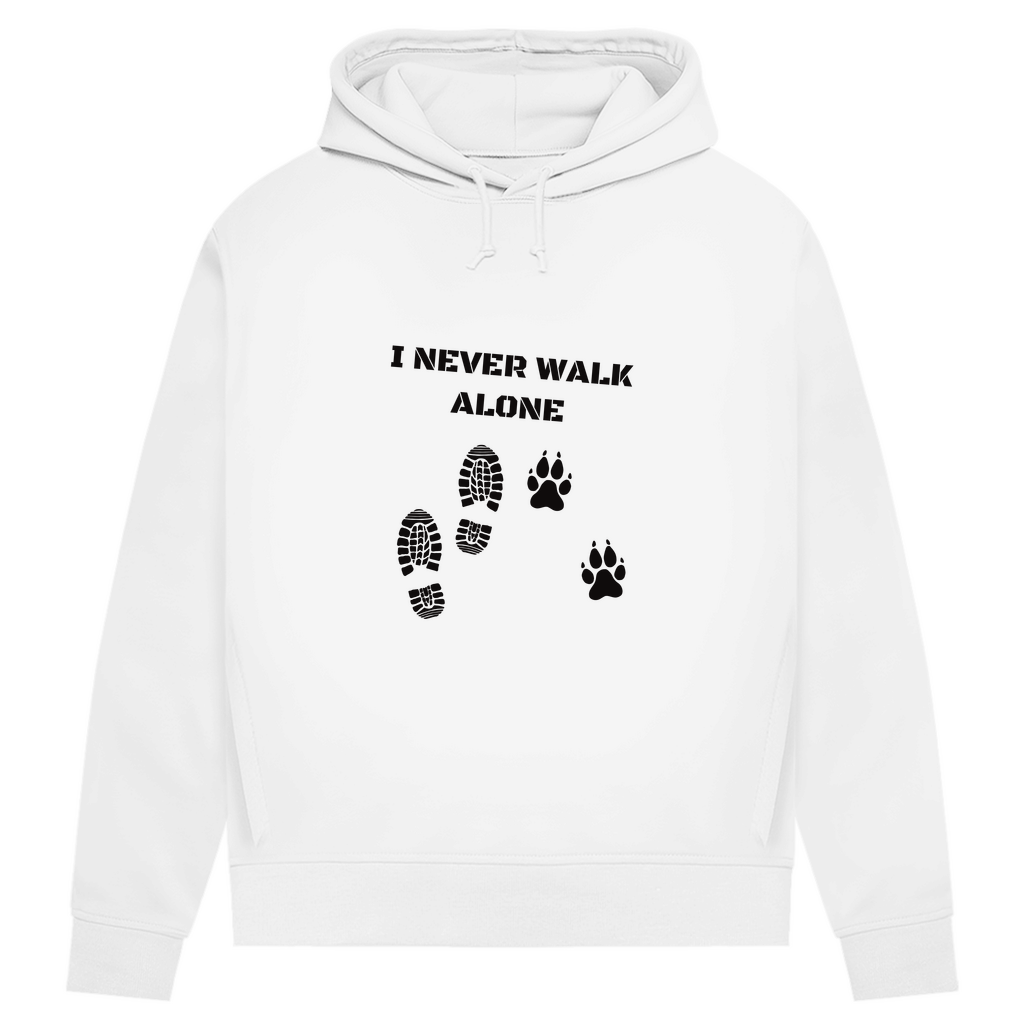 I Never Walk Alone - Bio-Hoodie für Damen