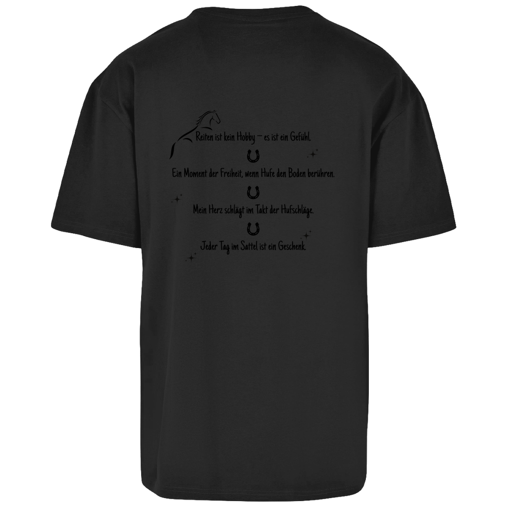 Reiten - Oversize T-Shirt-Unisex