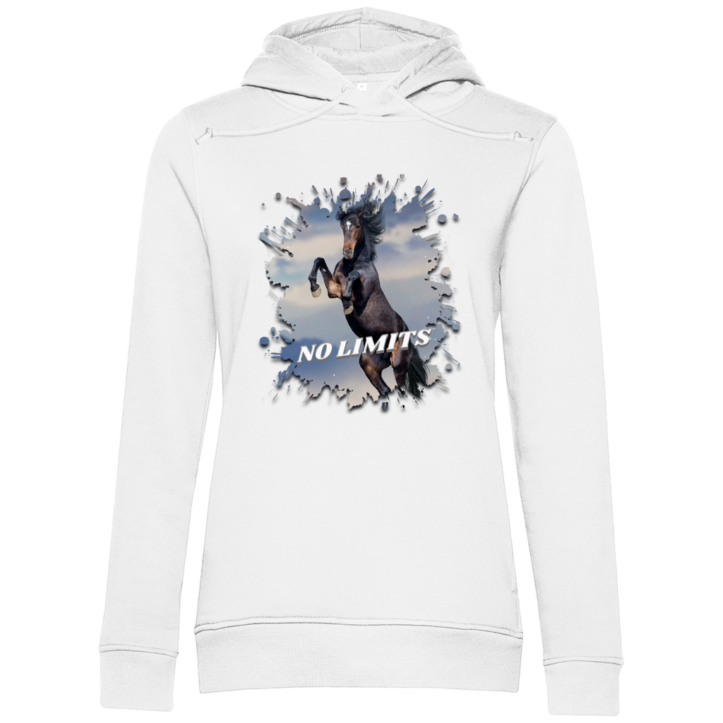 No Limits - Bio-Hoodie für Damen