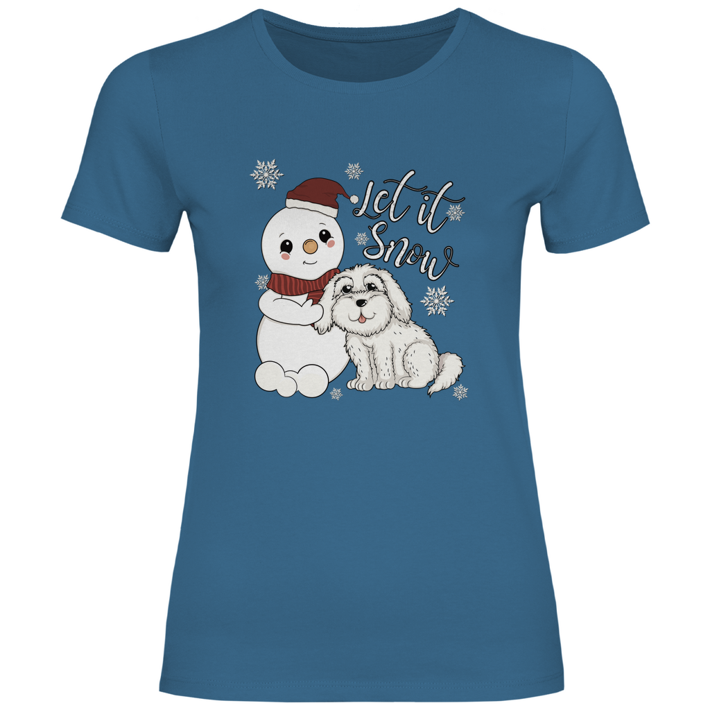 Let it snow - T-Shirt für Damen