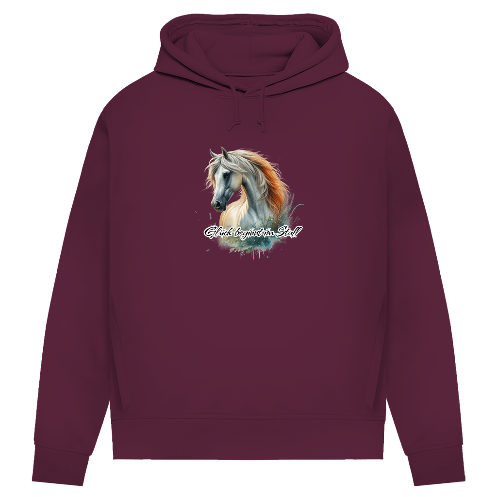 Glück - Bio-Hoodie für Damen