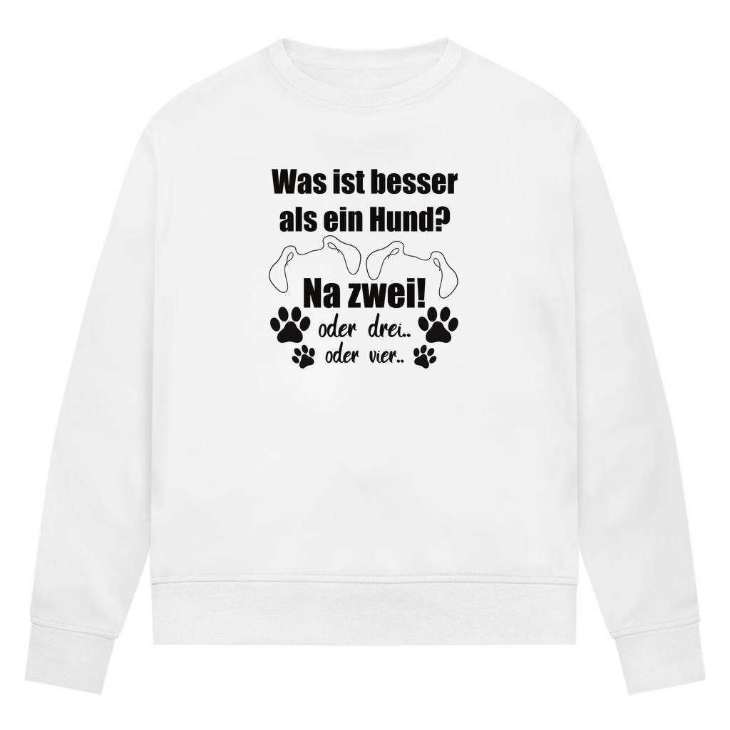 Je Mehr Desto Besser - Bio-Sweatshirt für Damen