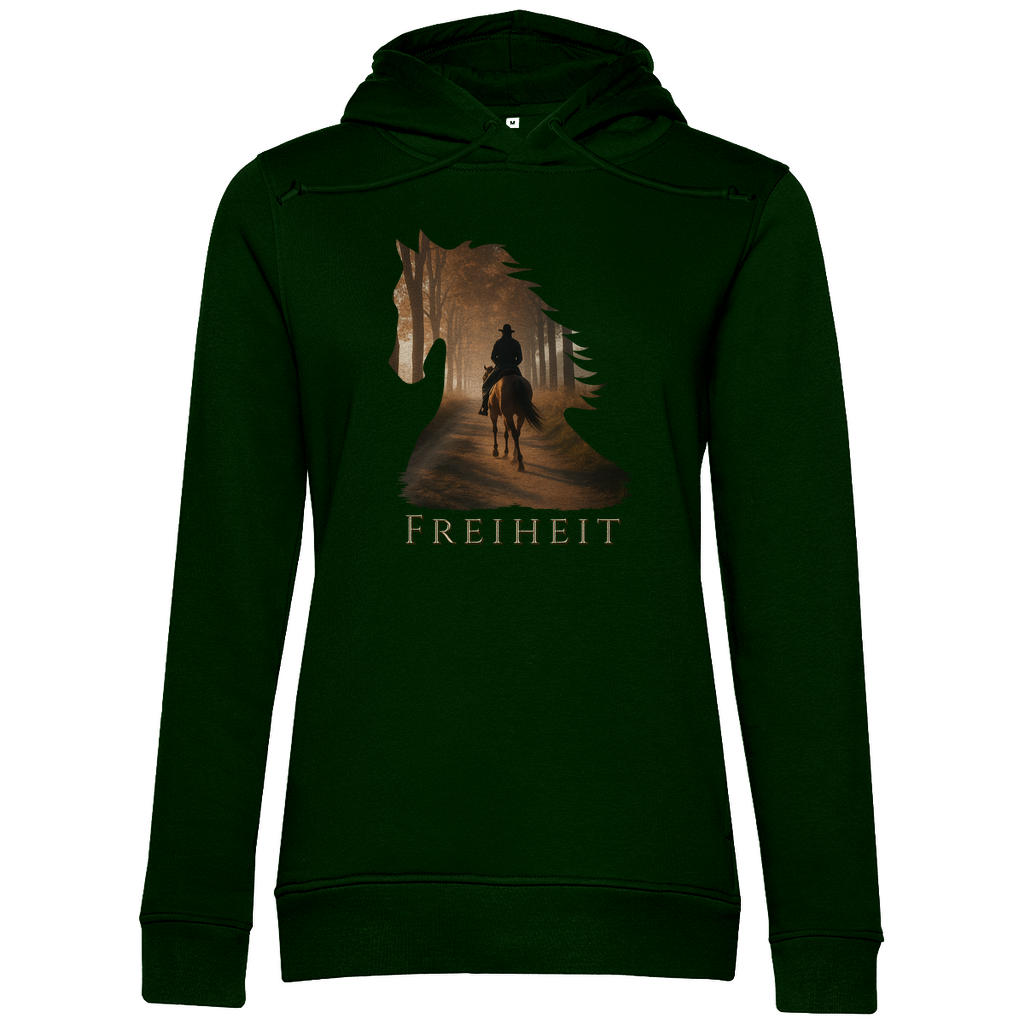 Freiheit - Bio-Hoodie für Damen