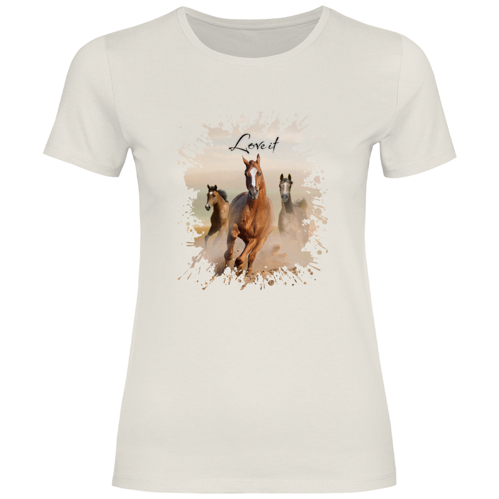 Pferdepower - T-Shirt für Damen