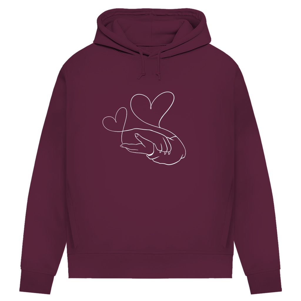 Pakt der Liebe - Bio-Hoodie für Damen