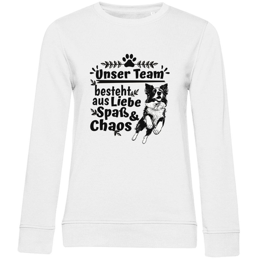 Unser Team - Bio-Sweatshirt für Damen