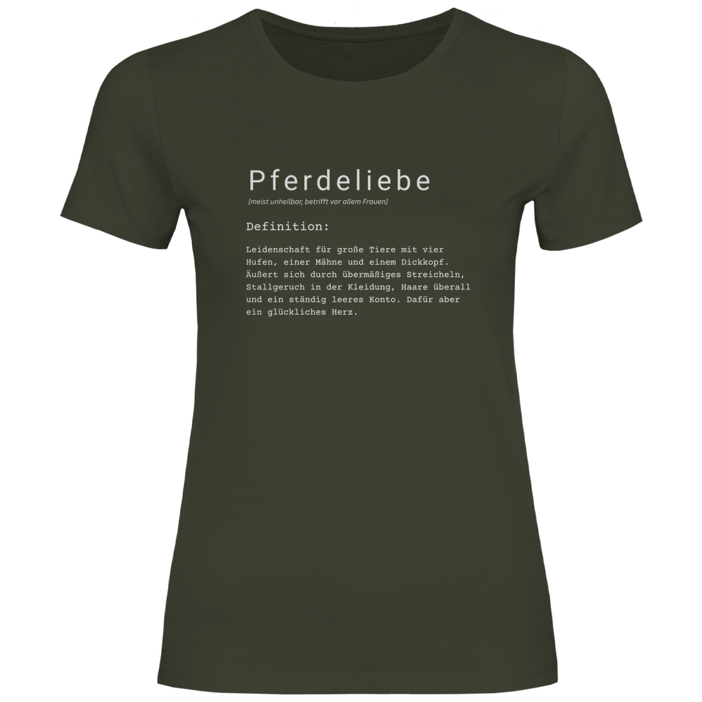 Pferdeliebe - T-Shirt für Damen