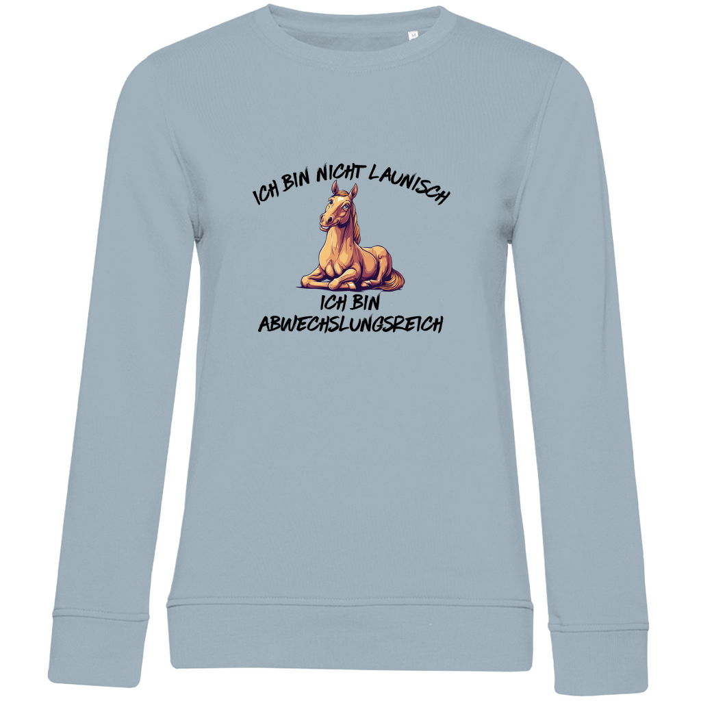 Abwechslungsreich - Bio-Sweatshirt für Damen