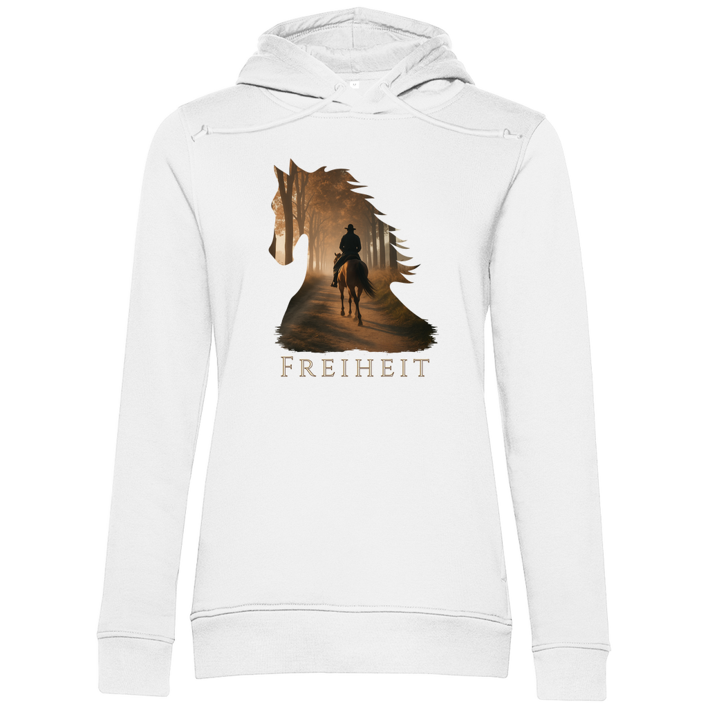 Freiheit - Bio-Hoodie für Damen