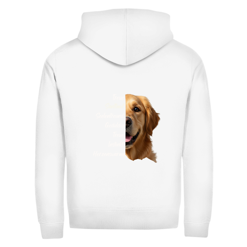 Golden Retriever- Zipper-Hoodie Unisex