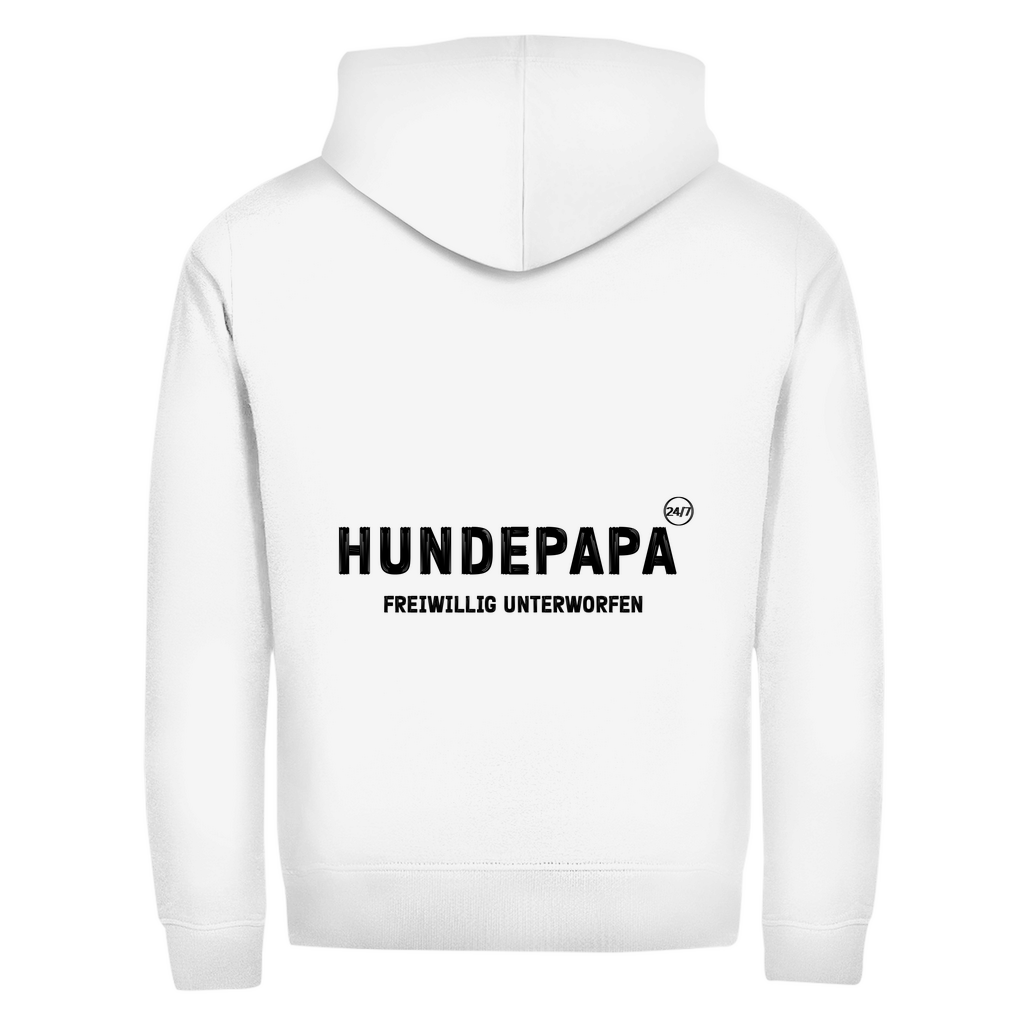 Herren Zipper Hoodie Vollzeit-Hundepapa