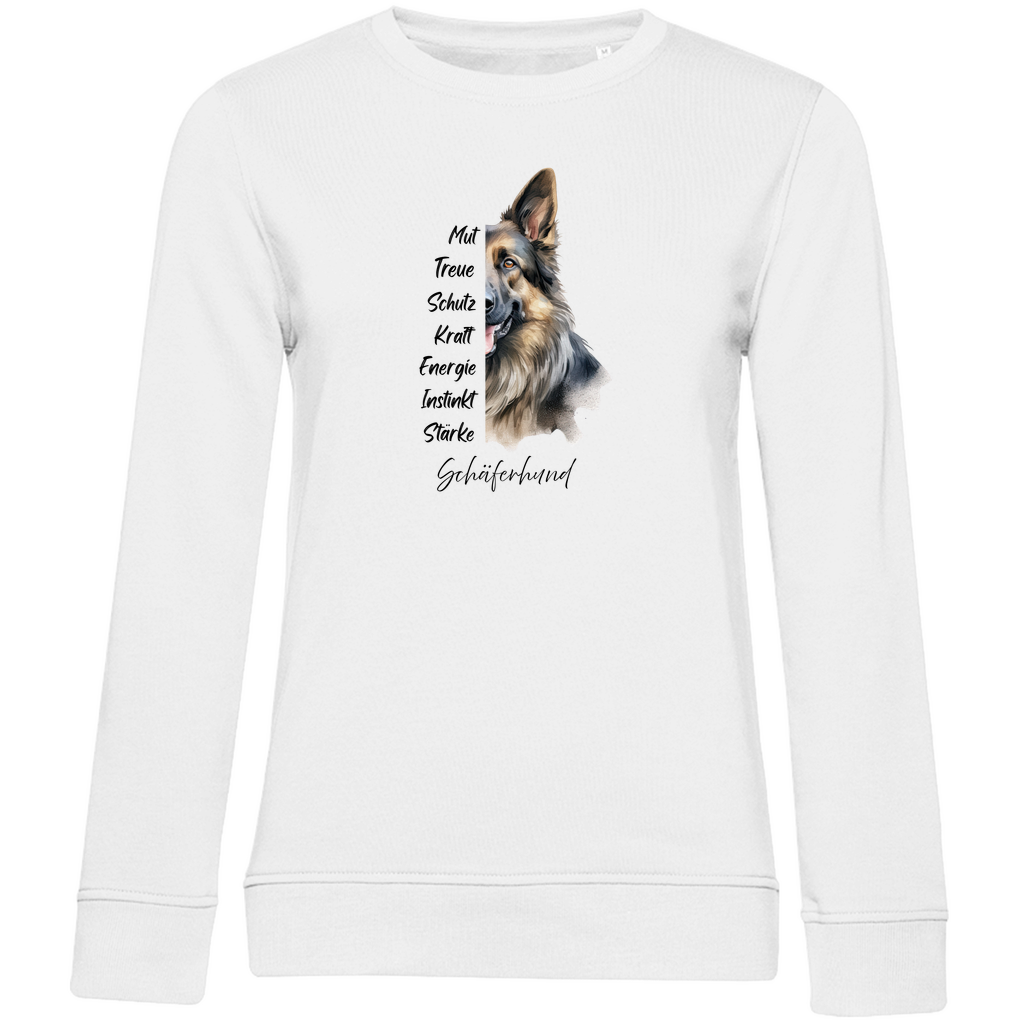 Schäferhund - Bio-Sweatshirt für Damen