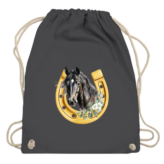 Goldenes Glück - Turnbeutel