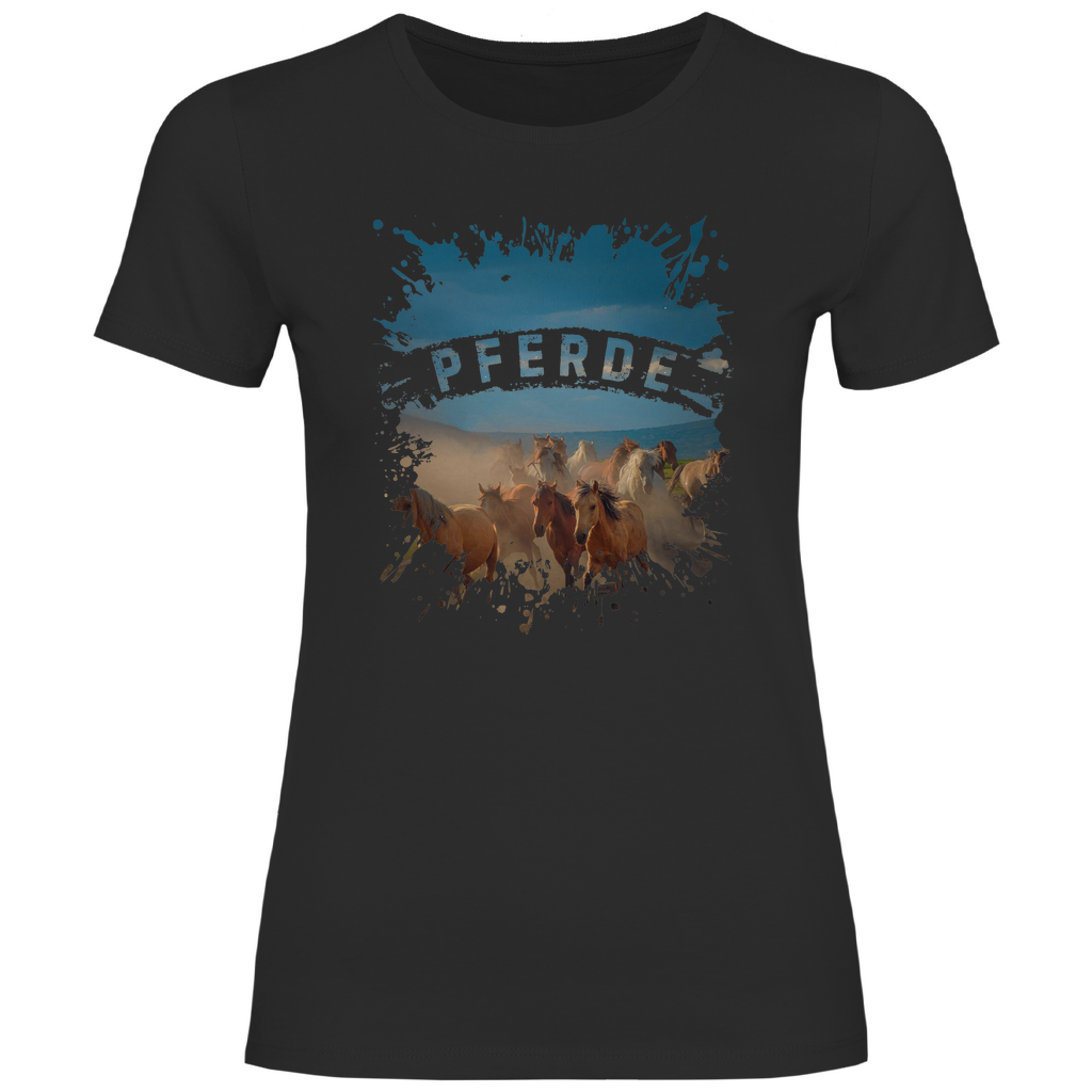 Pferdeliebe - T-Shirt für Damen