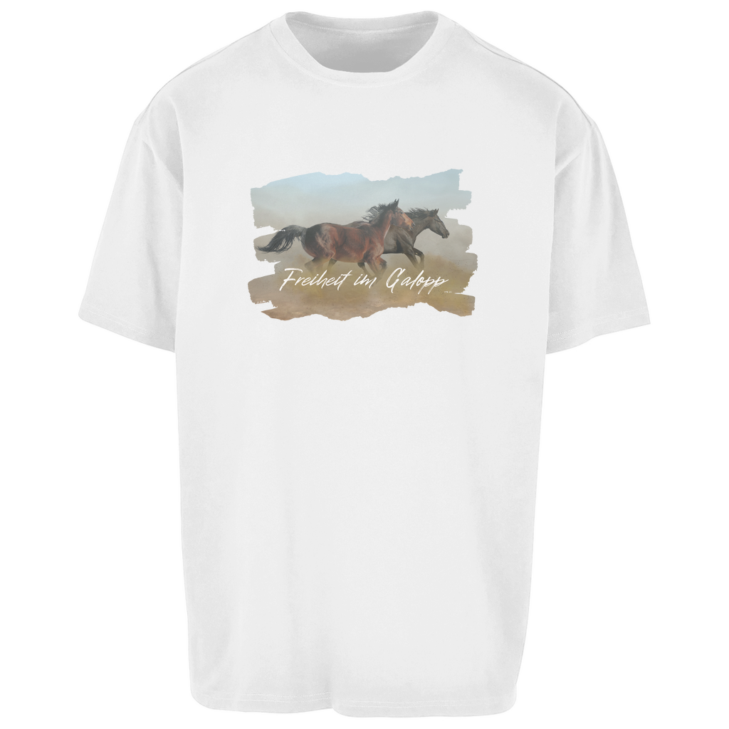 Freiheit im Galopp - Oversize T-Shirt-Unisex
