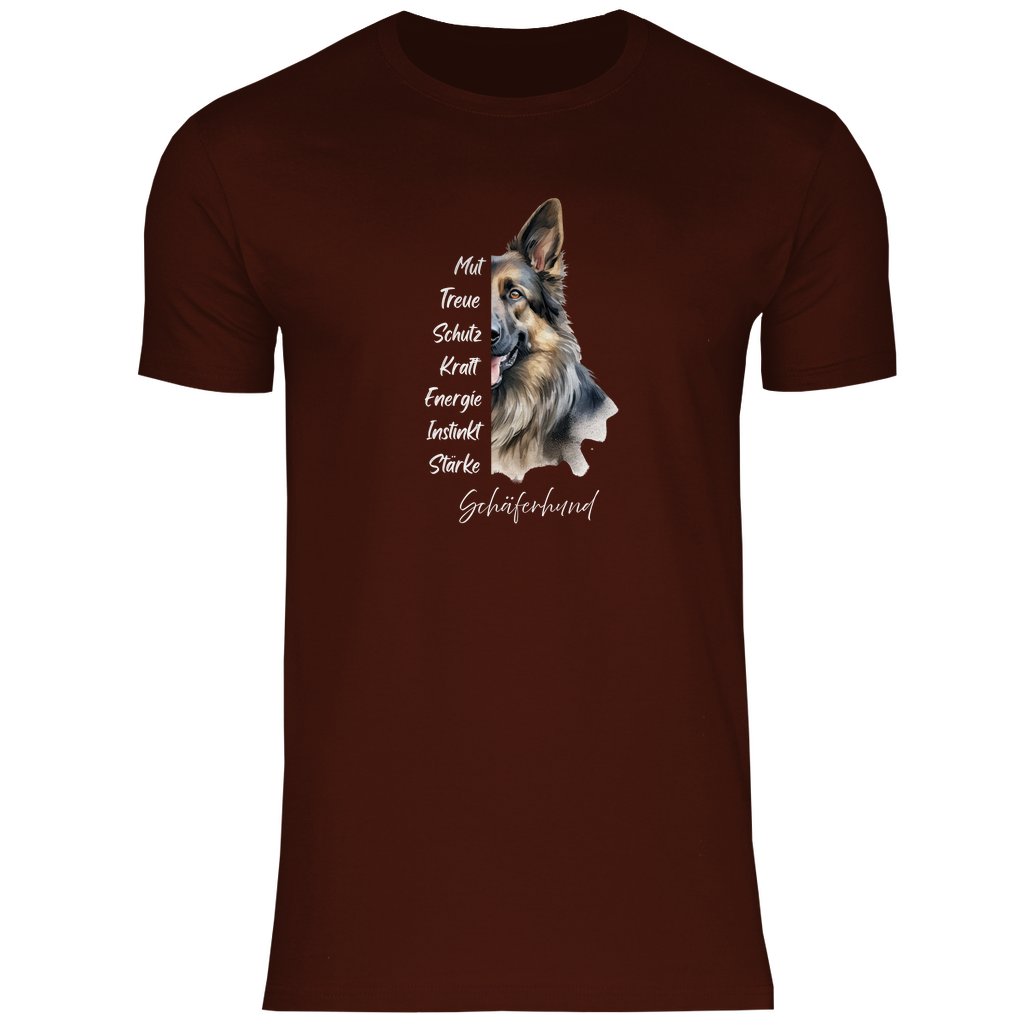 Schäferhund - T-Shirt für Herren