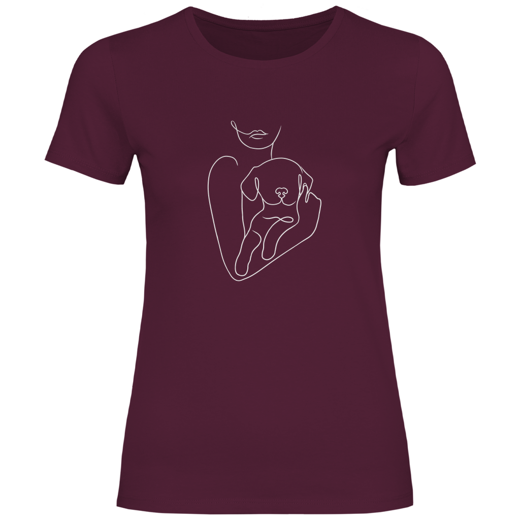 Welpenliebe - T-Shirt für Damen